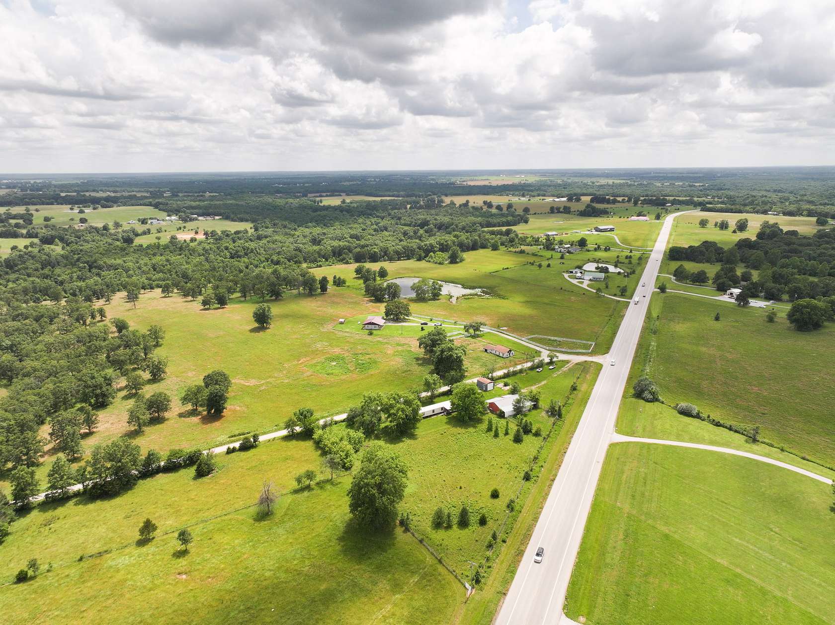 43.5 Acres of Land with Home for Sale in El Dorado Springs, Missouri