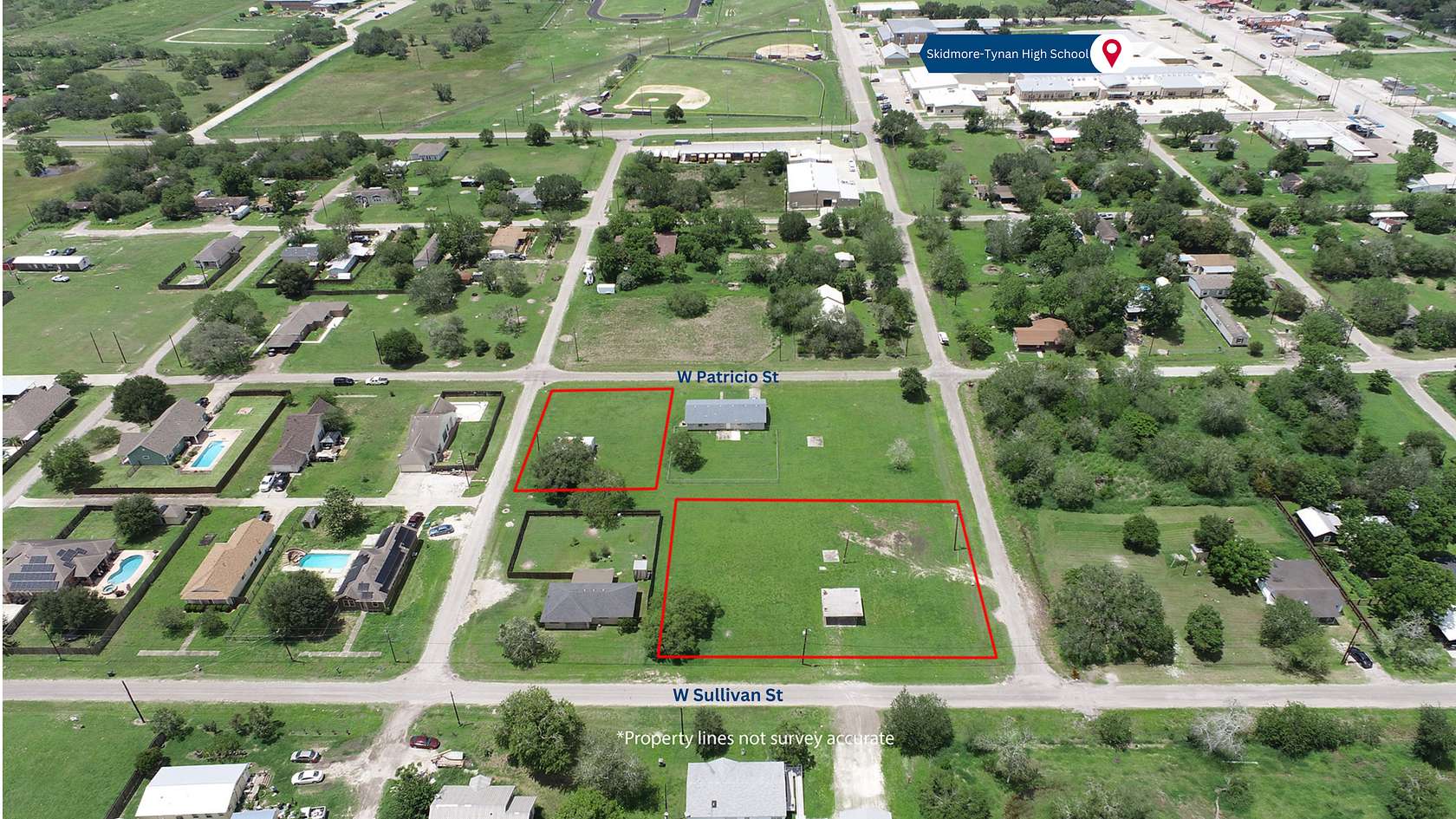 0.96 Acres of Residential Land for Sale in Skidmore, Texas