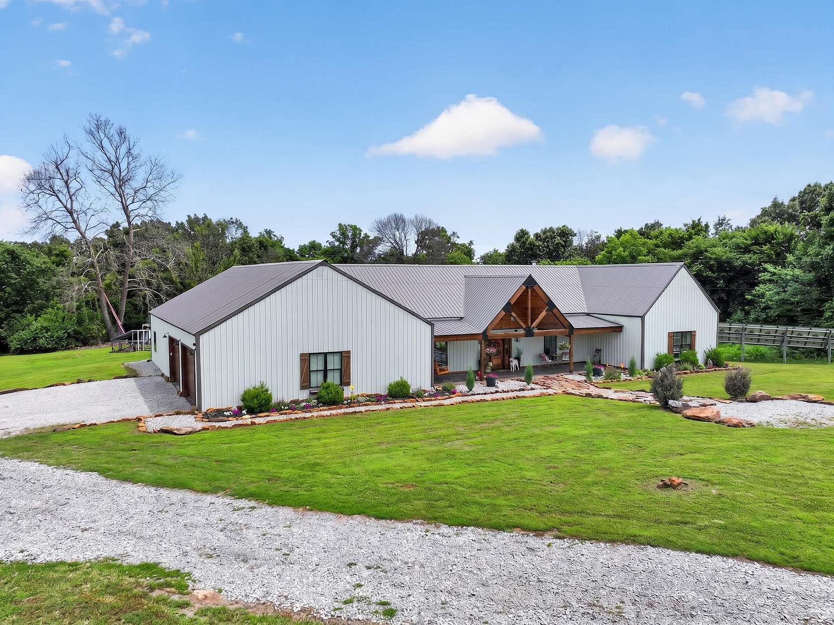 6.5 Acres of Land with Home for Sale in Pryor, Oklahoma