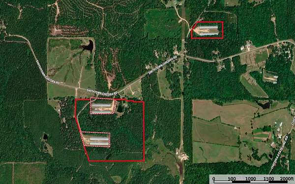 53 Acres of Agricultural Land for Sale in State Line, Mississippi