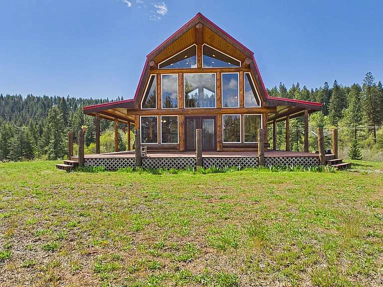 12.4 Acres of Land with Home for Sale in Orofino, Idaho