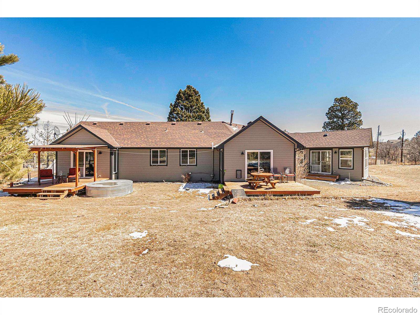 5.16 Acres of Land with Home for Sale in Franktown, Colorado