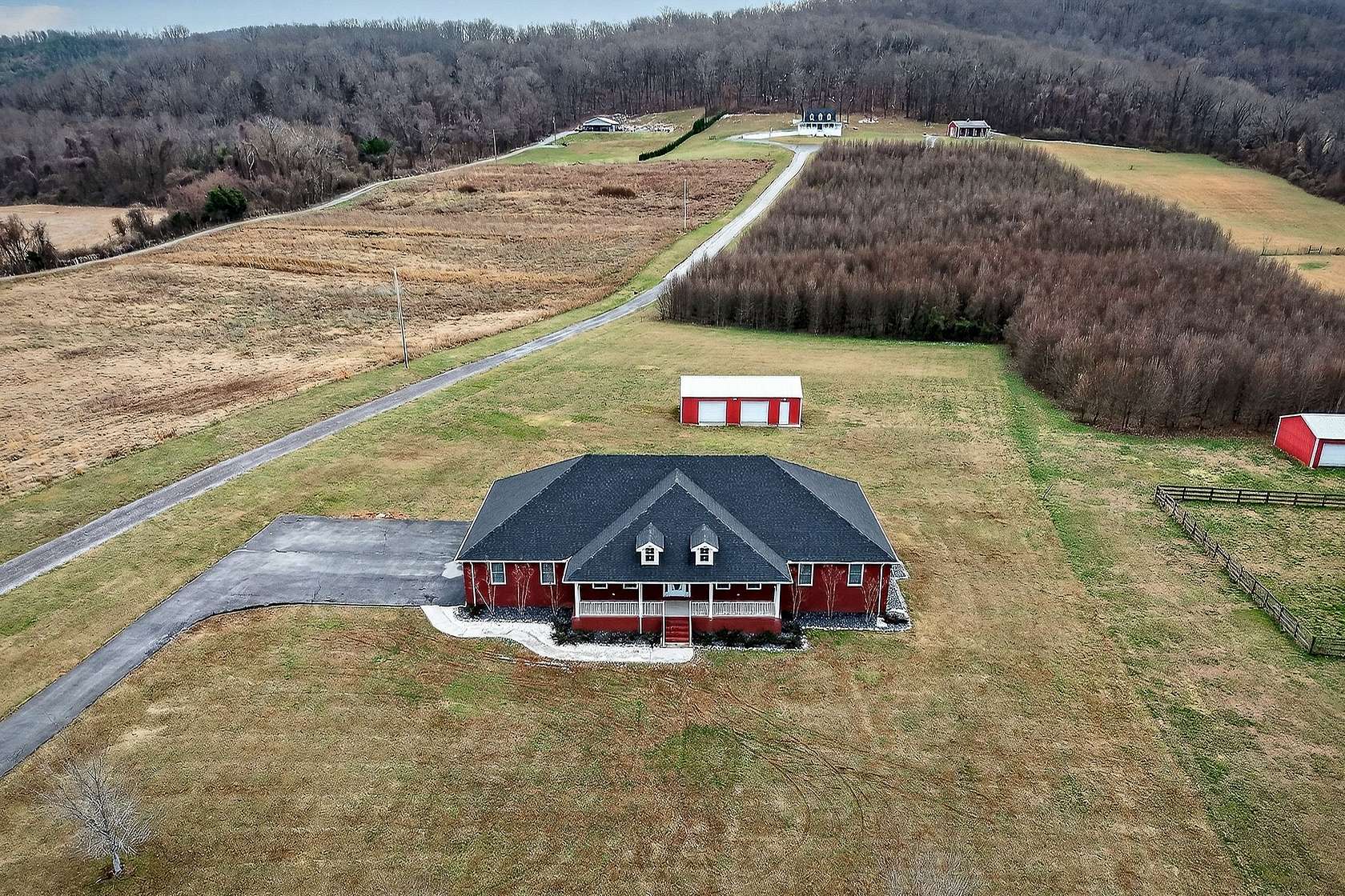 2.53 Acres of Land with Home for Sale in McMinnville, Tennessee