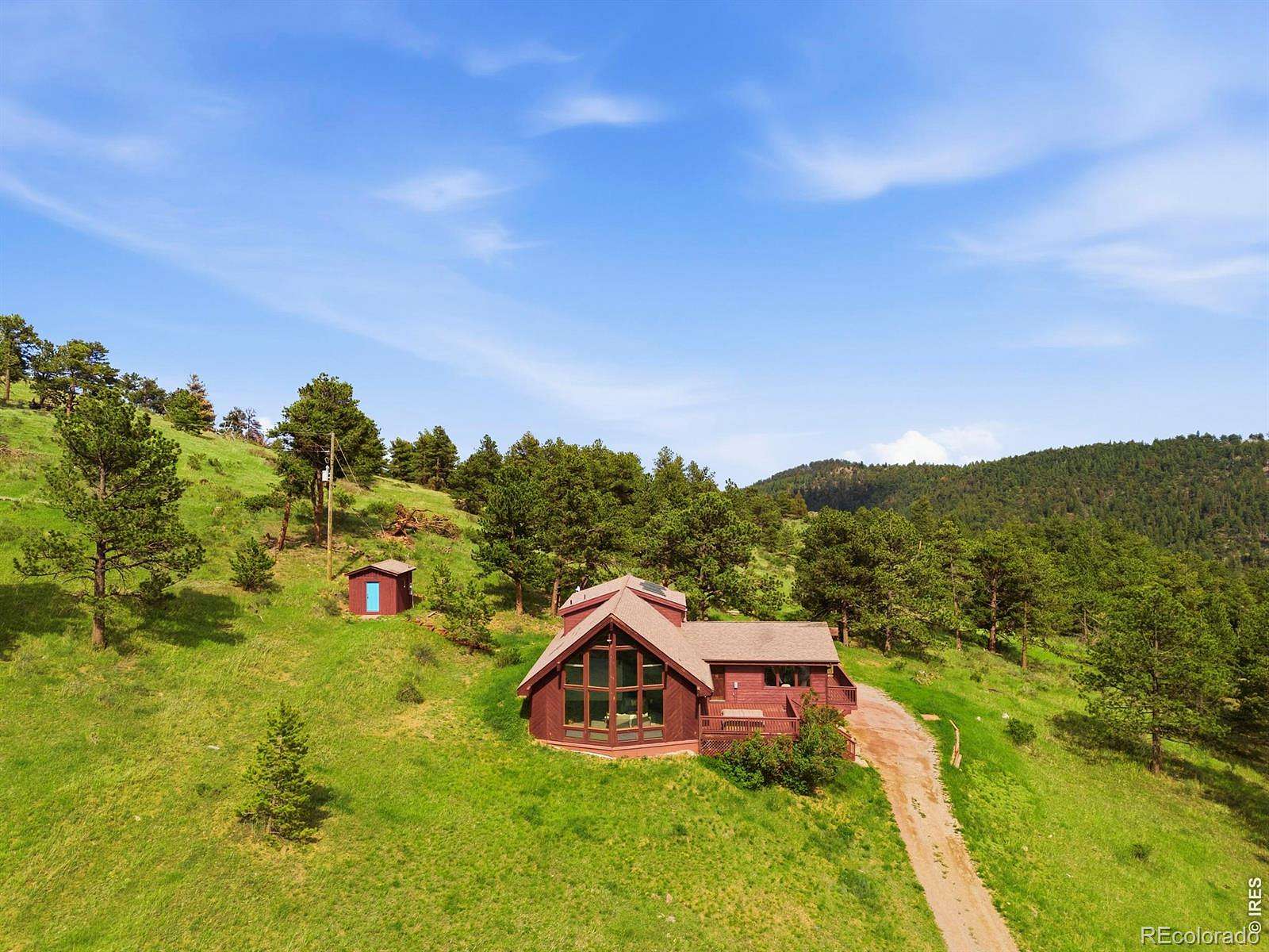 4.89 Acres of Land with Home for Sale in Boulder, Colorado
