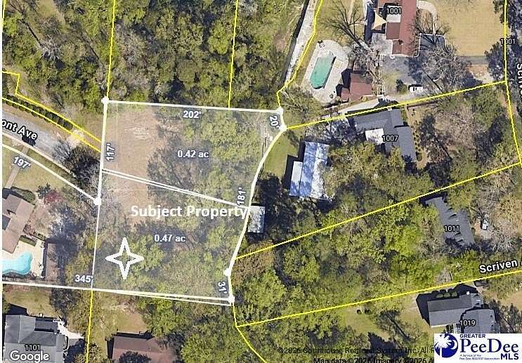 0.47 Acres of Residential Land for Sale in Florence, South Carolina