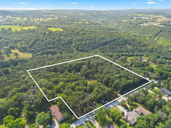 9.44 Acres of Land with Home for Sale in Branson, Missouri