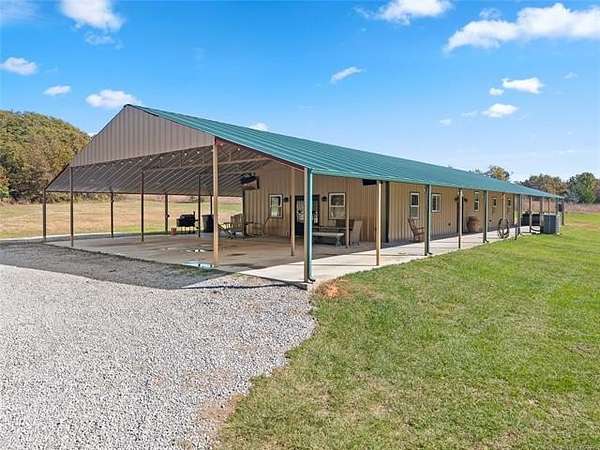 40 Acres of Recreational Land with Home for Sale in Burneyville, Oklahoma