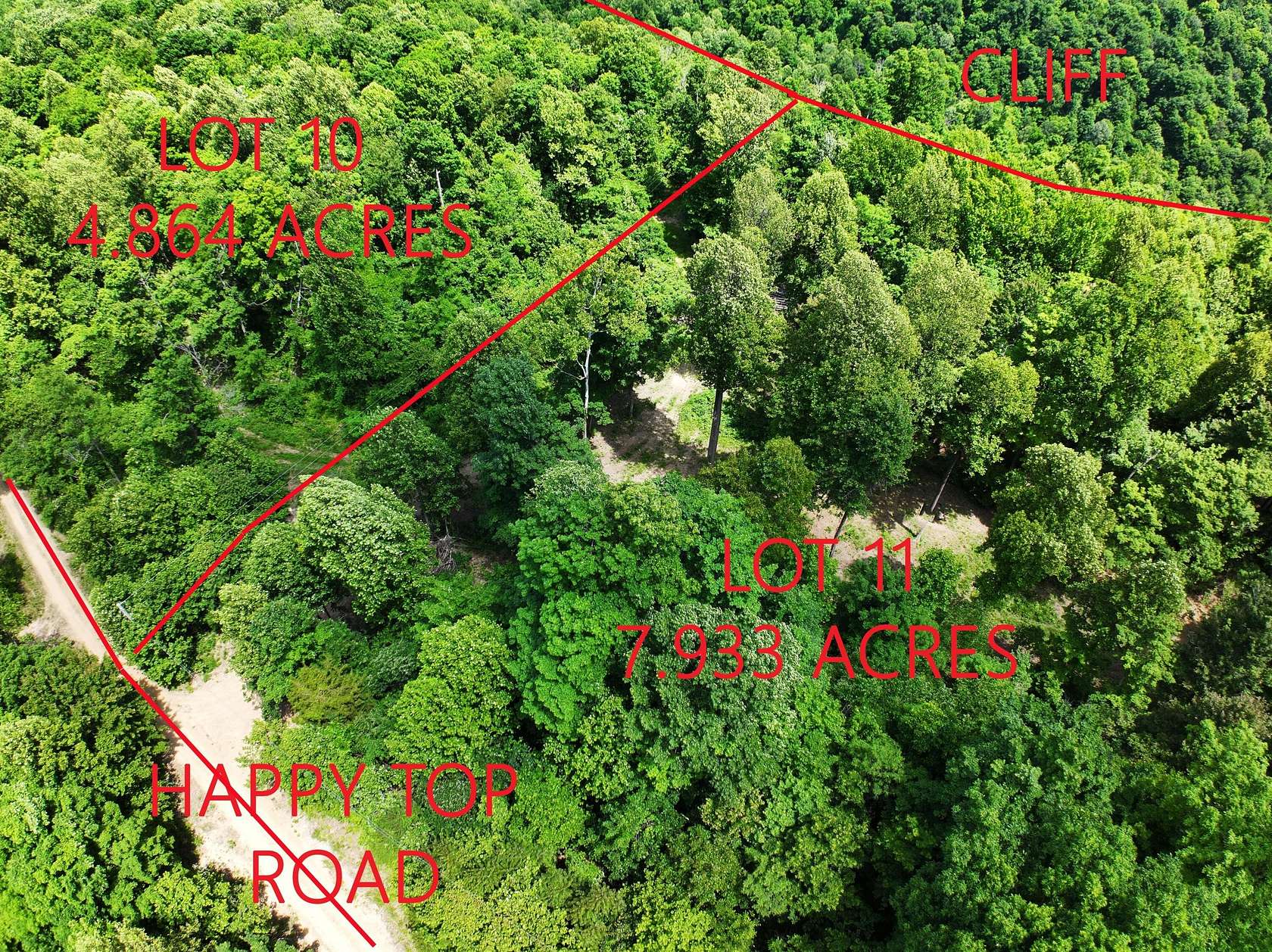 12.8 Acres of Land for Sale in Irvine, Kentucky