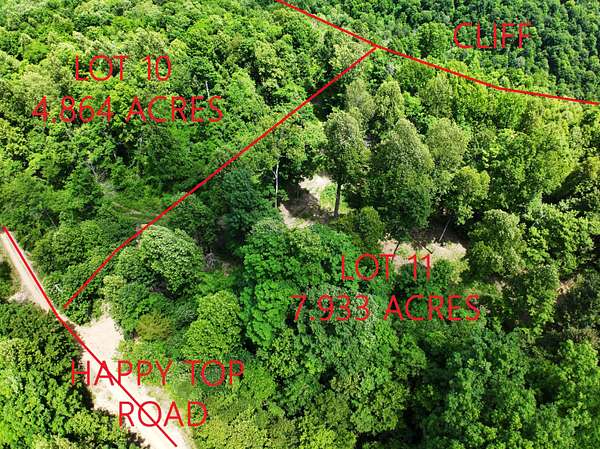 12.8 Acres of Land for Sale in Irvine, Kentucky