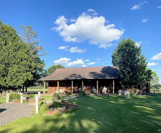 39 Acres of Recreational Land with Home for Lease in Iron River, Wisconsin