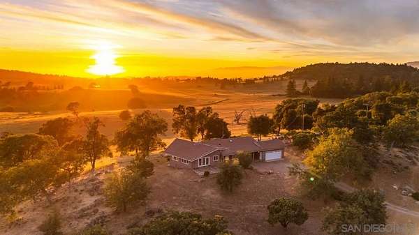 10 Acres of Land with Home for Sale in Julian, California