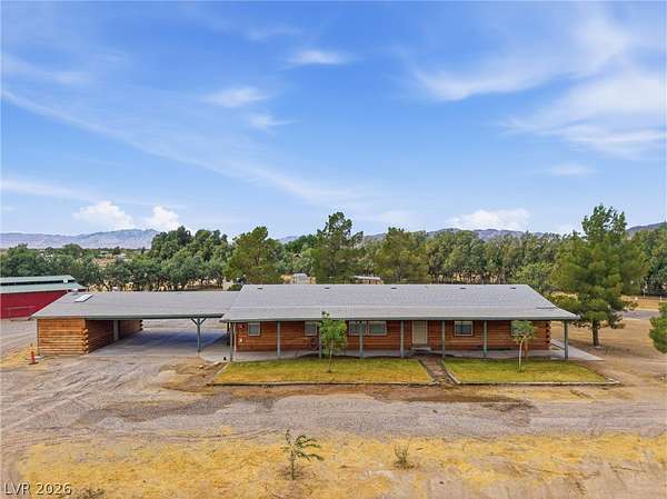 2.5 Acres of Land with Home for Sale in Pahrump, Nevada