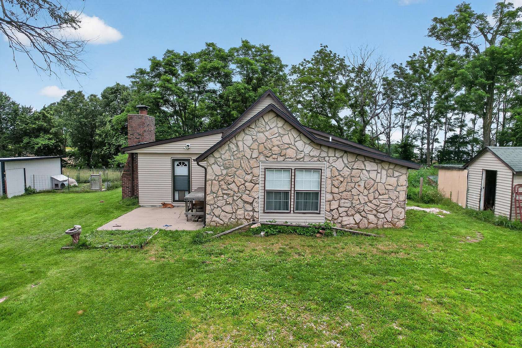 3.3 Acres of Land with Home for Sale in Marshfield, Missouri
