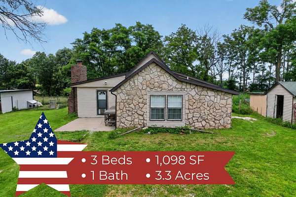 3.3 Acres of Land with Home for Sale in Marshfield, Missouri