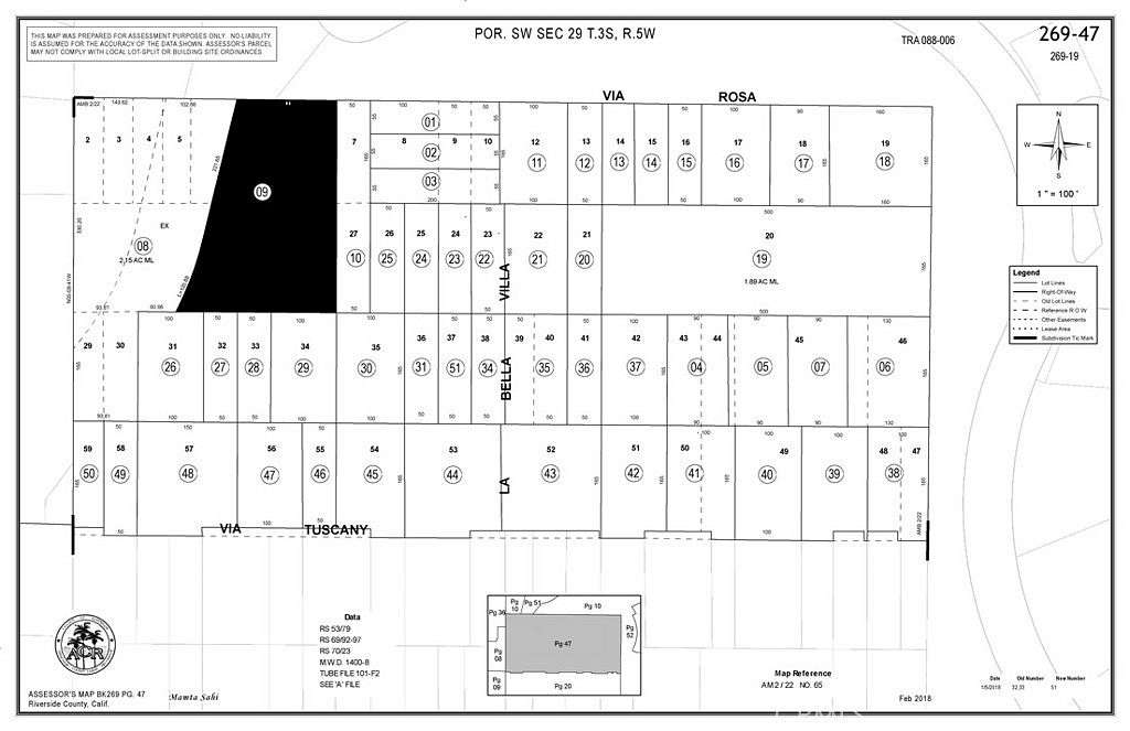 1.5 Acres of Residential Land for Sale in Riverside, California