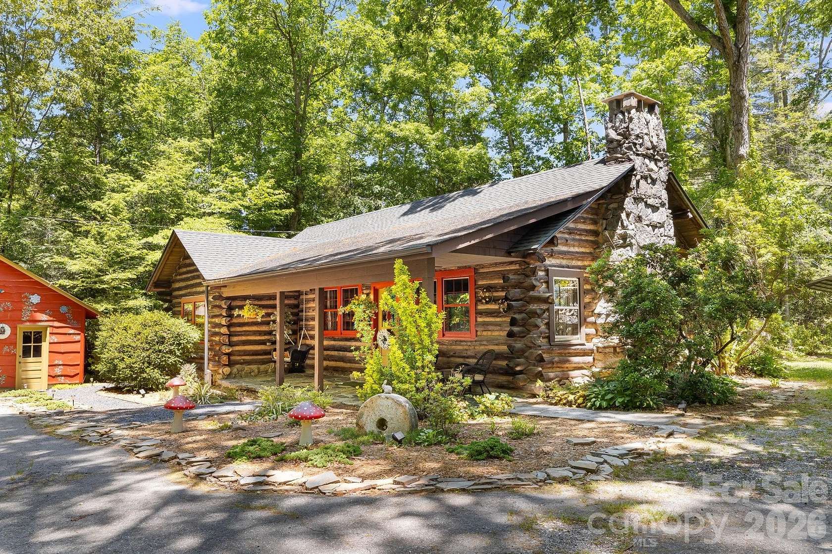 1.8 Acres of Land with Home for Sale in Hendersonville, North Carolina