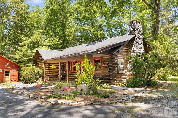 1.8 Acres of Land with Home for Sale in Hendersonville, North Carolina