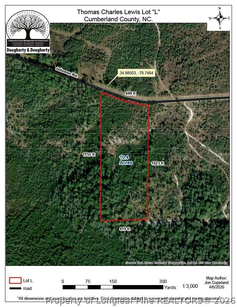 10.4 Acres of Land for Sale in Fayetteville, North Carolina