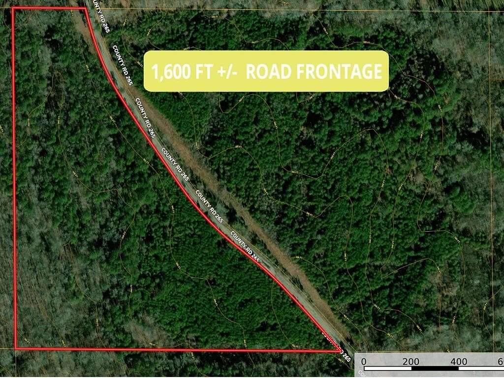 20.9 Acres of Recreational & Residential Land for Sale in Bruce, Mississippi