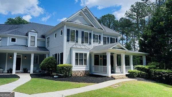 6.2 Acres of Land with Home for Sale in Alpharetta, Georgia