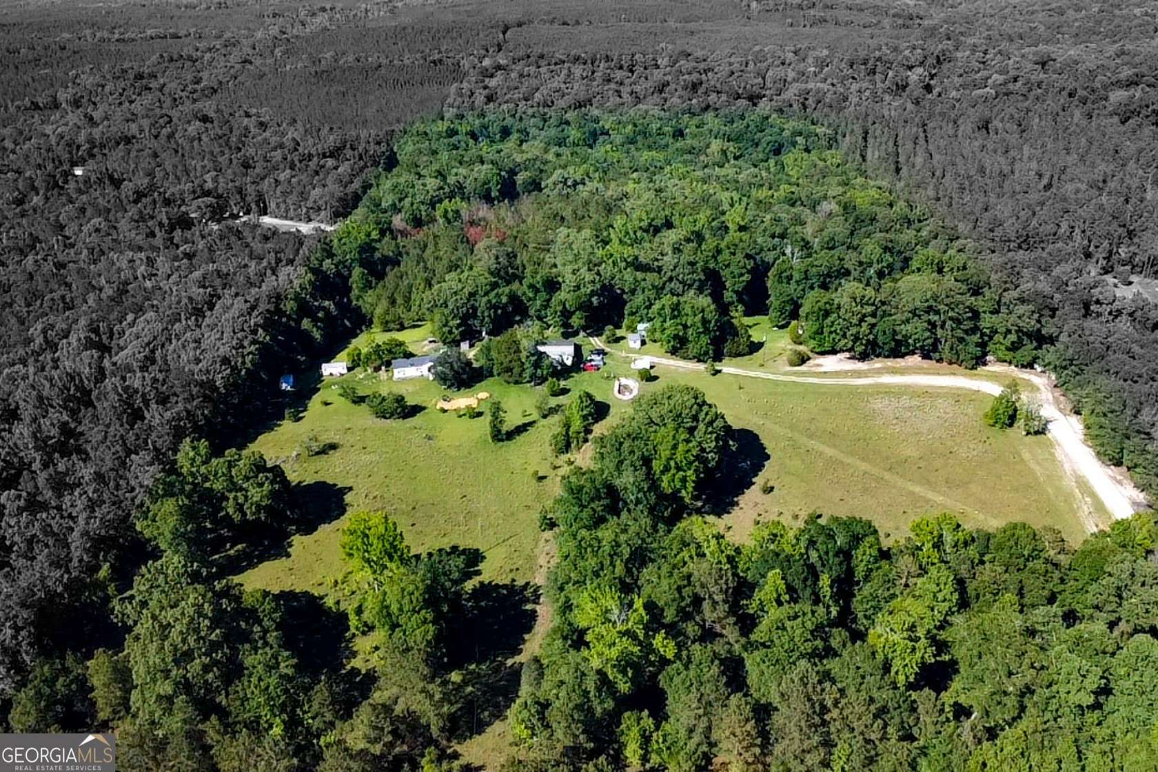35 Acres of Agricultural Land with Home for Sale in Gordon, Georgia