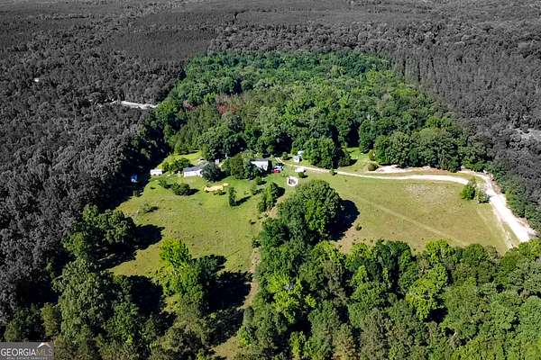 35 Acres of Agricultural Land with Home for Sale in Gordon, Georgia