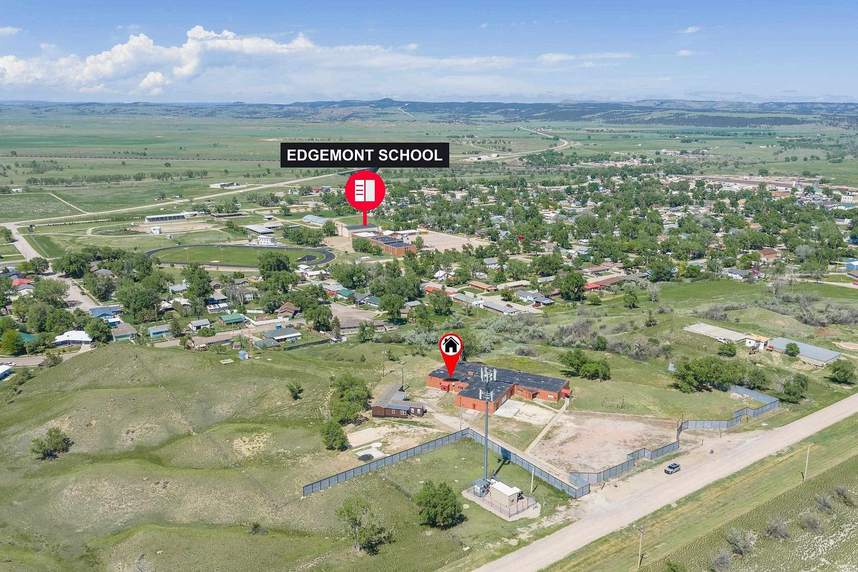 5.13 Acres of Land with Home for Sale in Edgemont, South Dakota