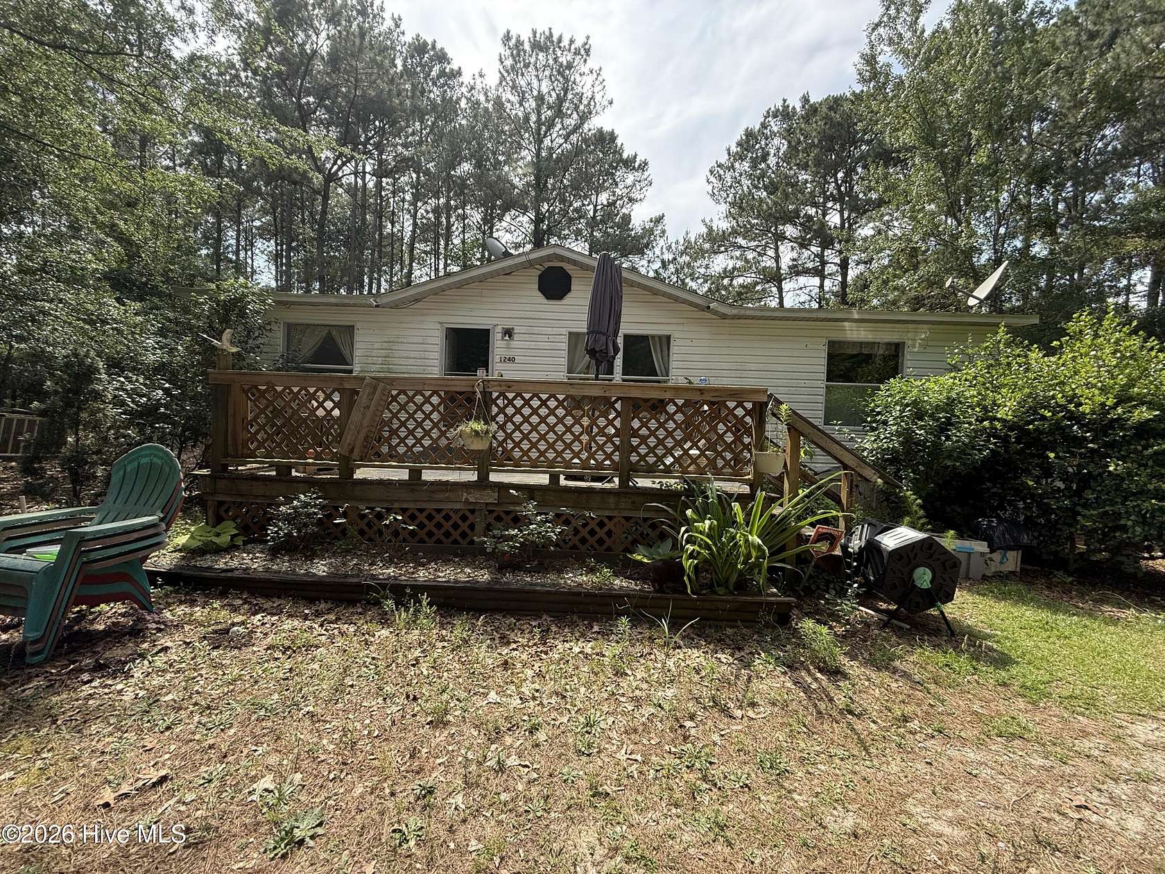 2 Acres of Land with Home for Sale in Dudley, North Carolina