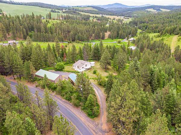 6.38 Acres of Land with Home for Sale in Viola, Idaho
