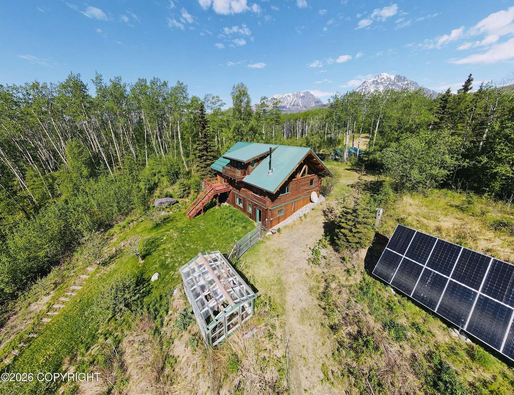40 Acres of Land with Home for Sale in Sutton, Alaska