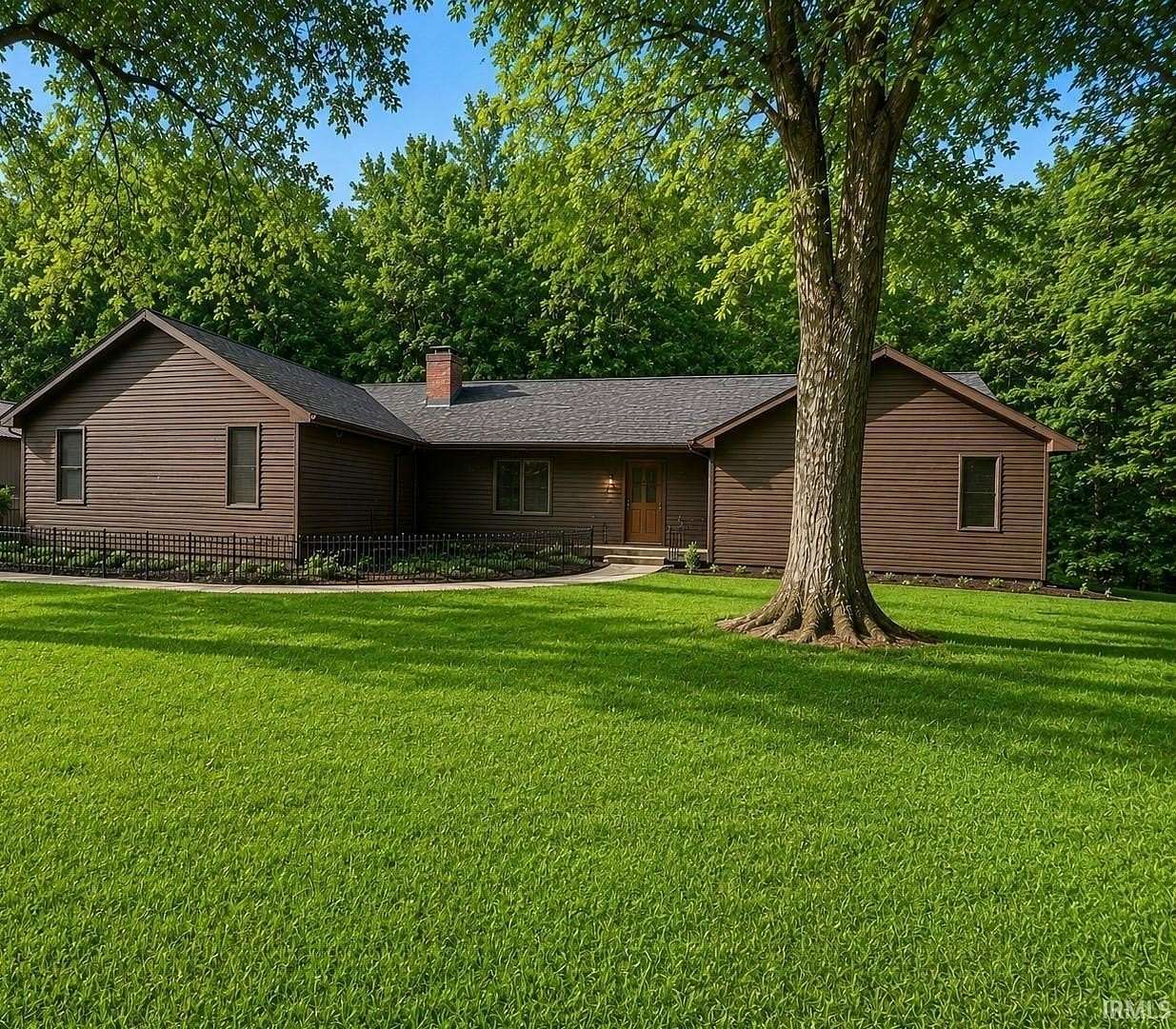 1.55 Acres of Land with Home for Sale in New Harmony, Indiana