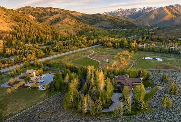 11.7 Acres of Land with Home for Sale in Ketchum, Idaho