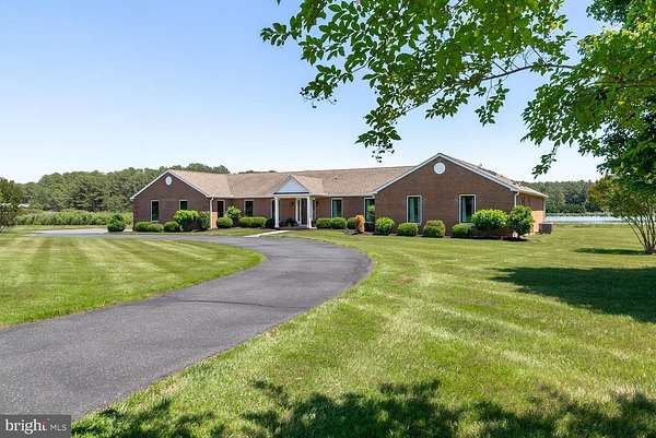 47 Acres of Land with Home for Sale in Bozman, Maryland
