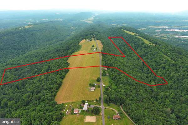 94.8 Acres of Recreational Land for Sale in Cumberland, Maryland