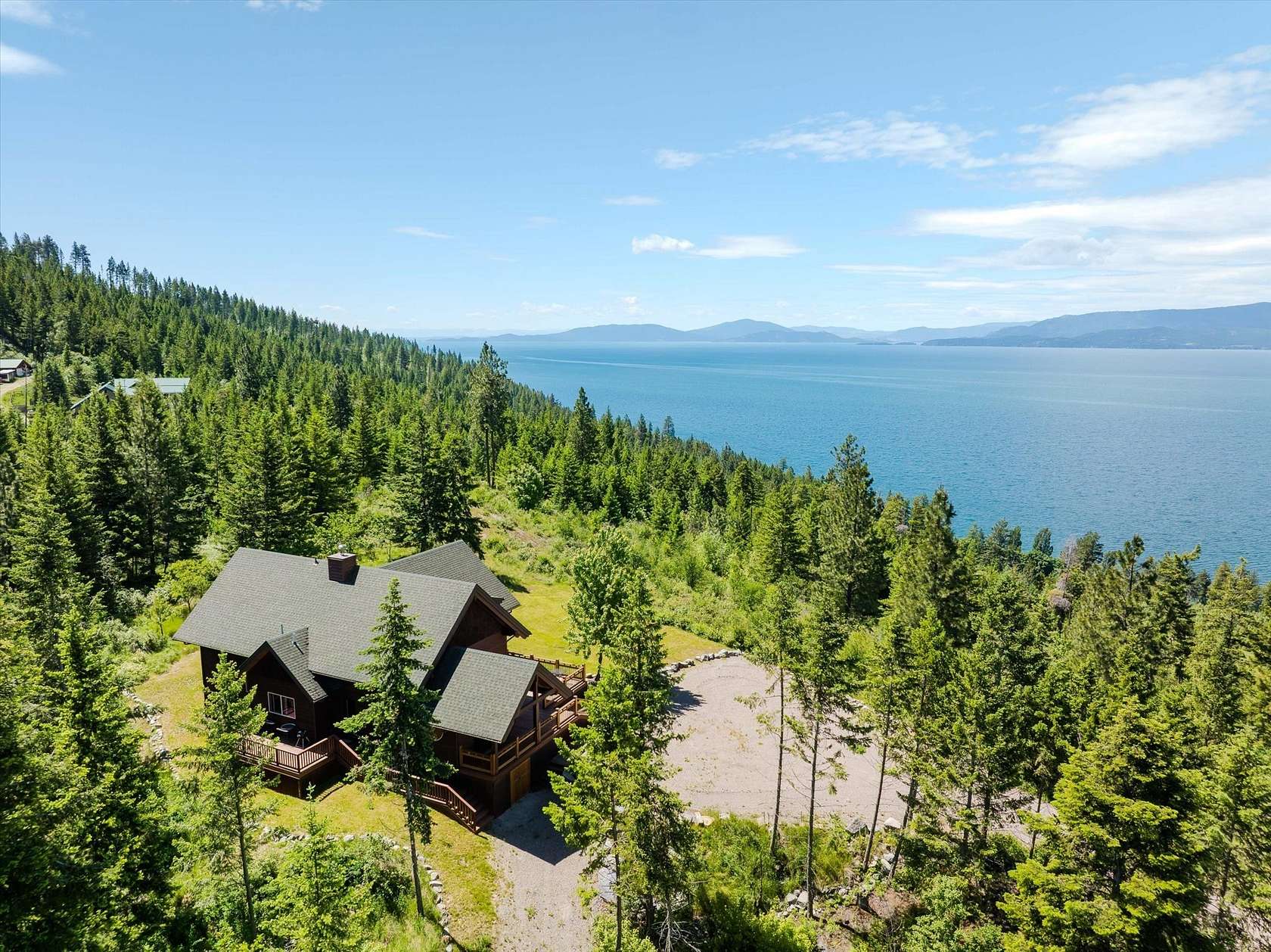 2.53 Acres of Land with Home for Sale in Bigfork, Montana