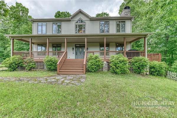 9.54 Acres of Land with Home for Sale in Elk Park, North Carolina