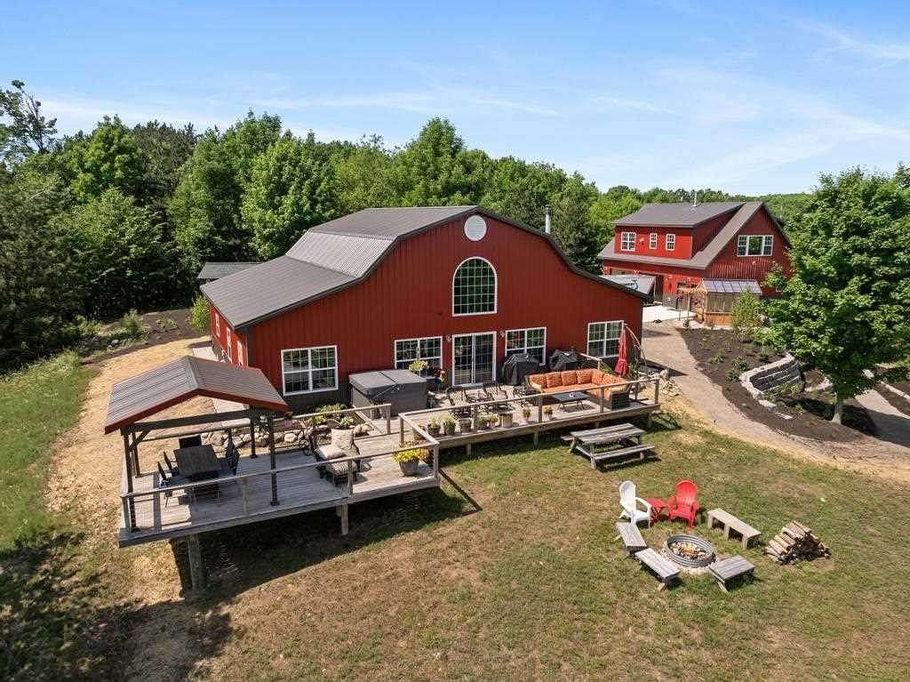 38 Acres of Land with Home for Sale in East Jordan, Michigan