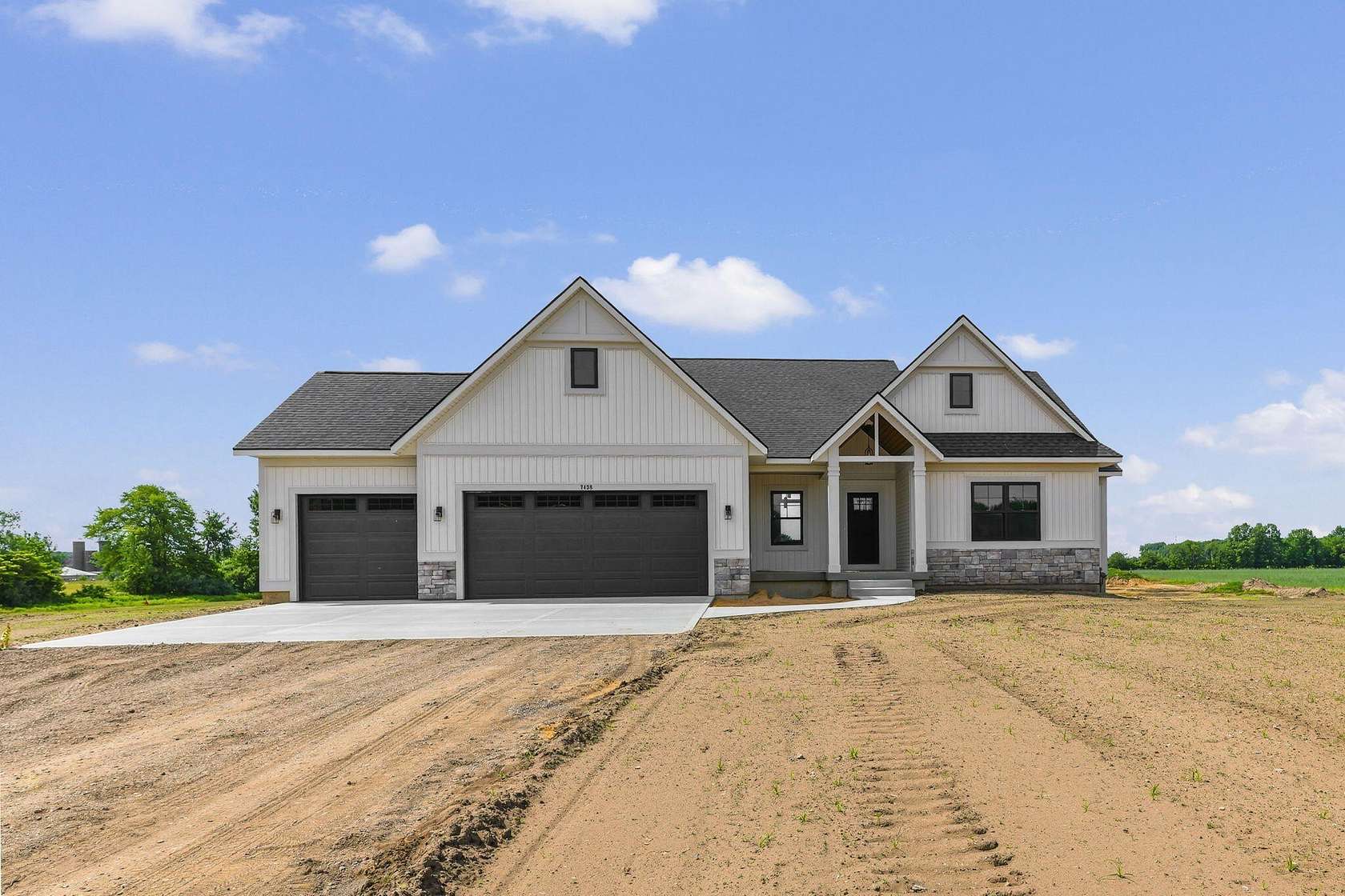2.5 Acres of Land with Home for Sale in Hudsonville, Michigan