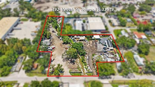 2.89 Acres of Commercial Land for Sale in Tampa, Florida