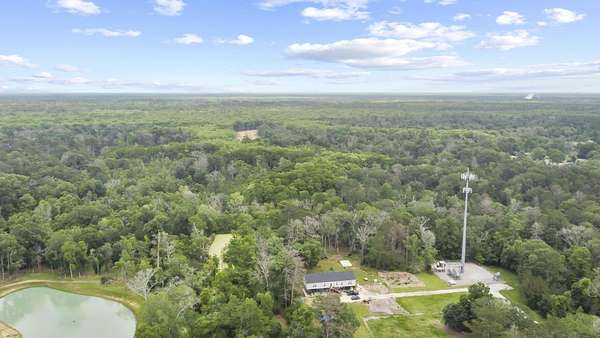 12.1 Acres of Recreational Land with Home for Sale in Prairieville, Louisiana