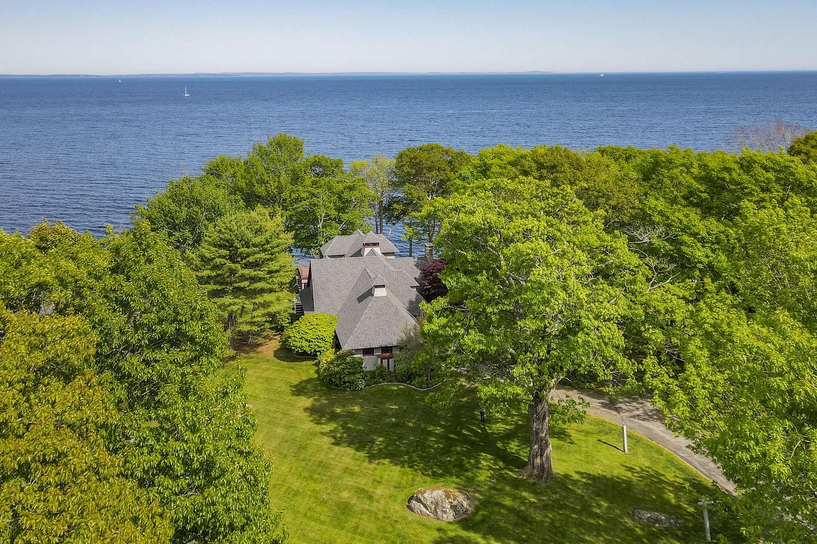 63 Acres of Land with Home for Sale in Rockport, Maine