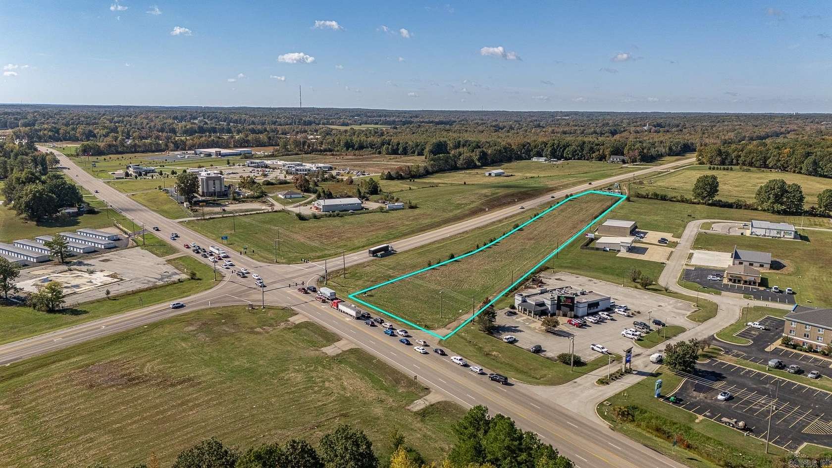 3.65 Acres of Commercial Land for Auction in Paragould, Arkansas