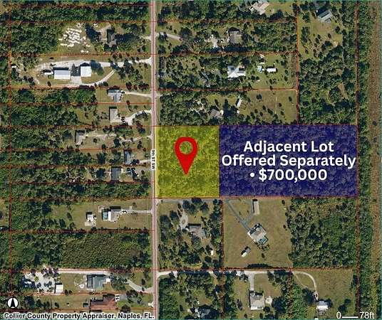 2.25 Acres of Residential Land for Sale in Naples, Florida