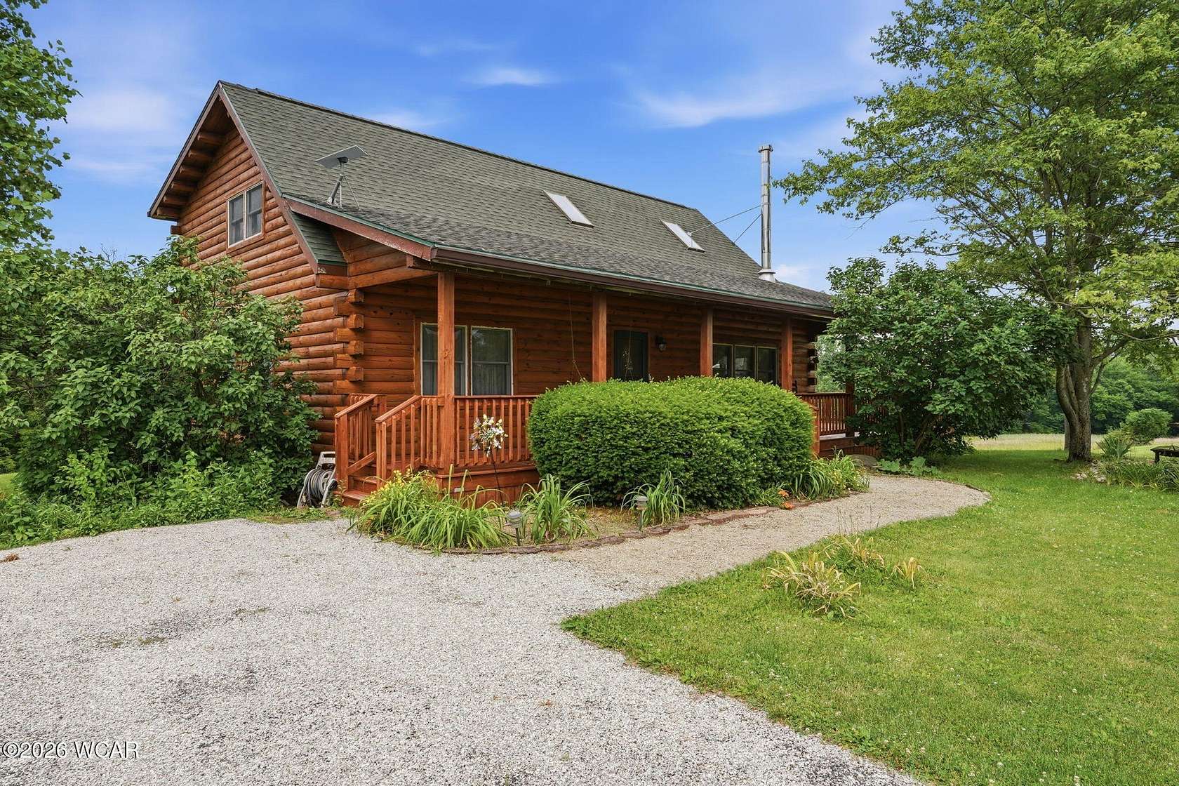 5 Acres of Land with Home for Sale in Rushsylvania, Ohio