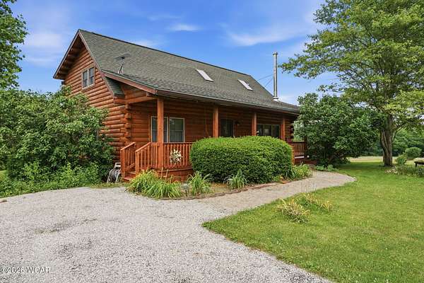 5 Acres of Land with Home for Sale in Rushsylvania, Ohio