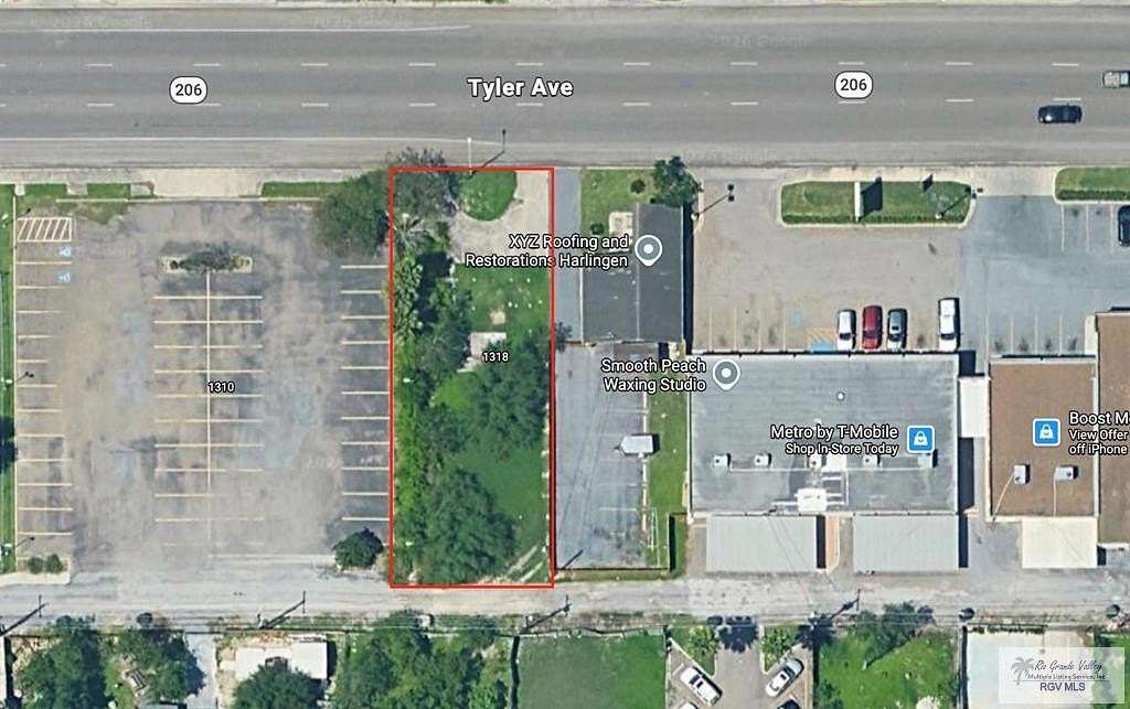 0.16 Acres of Commercial Land for Sale in Harlingen, Texas