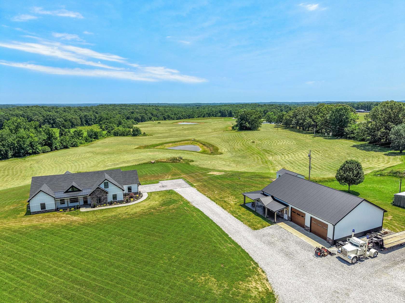 16.5 Acres of Recreational Land with Home for Sale in Cumberland Furnace, Tennessee