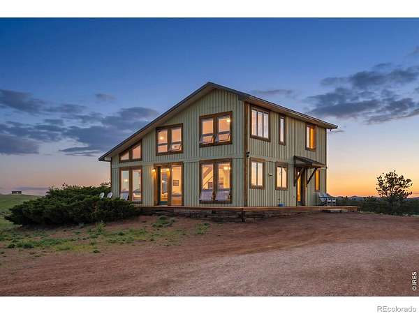 35 Acres of Agricultural Land with Home for Sale in Livermore, Colorado