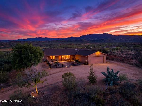 5 Acres of Land with Home for Sale in Oracle, Arizona