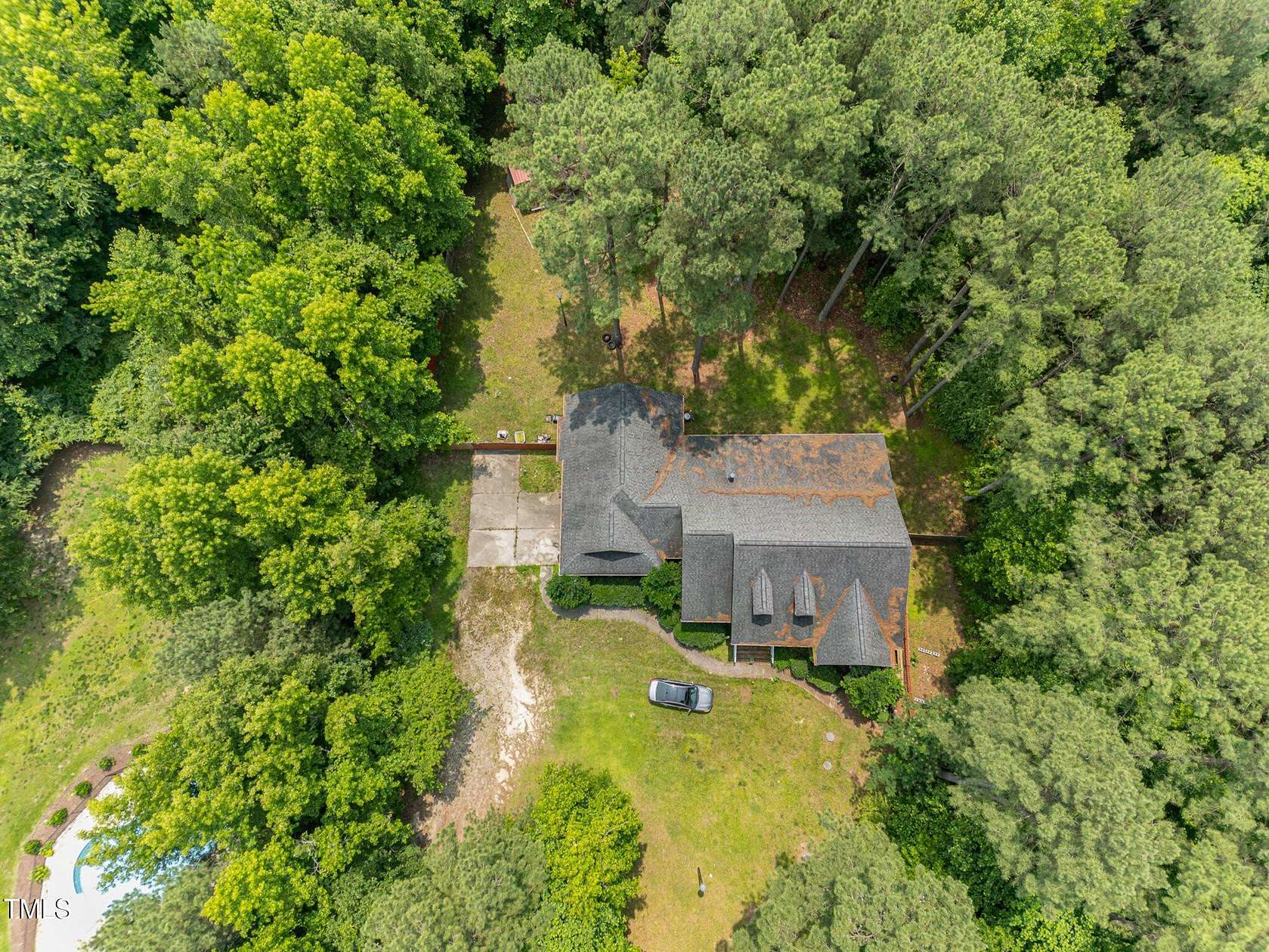 3.69 Acres of Land with Home for Sale in Zebulon, North Carolina
